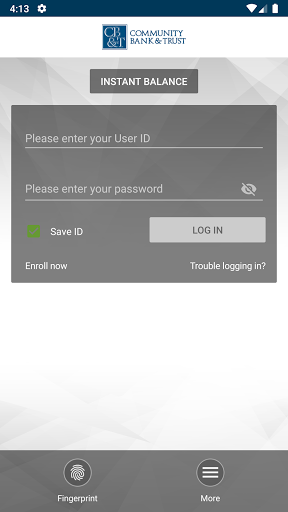Community Bank – Personal Screen 2