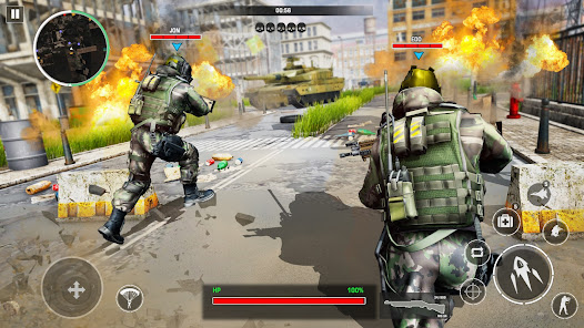 Captura 7 Juego de Guerra en equipo: FPS android