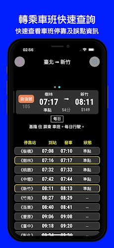 火車時刻表：台灣下一班火車時刻表のおすすめ画像4