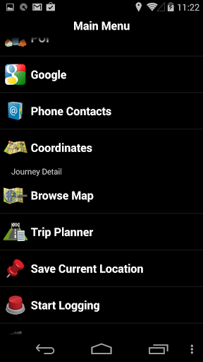 Metroview OSM Screen 2