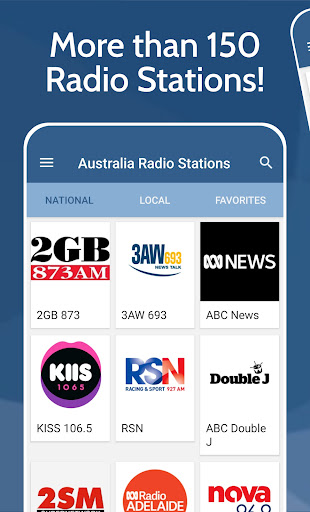 Australia Radio Stations Screen 2