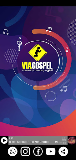 Android application Rádio Via Gospel Hits screenshort