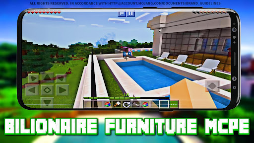 Android application Mod Billionaire Furniture MCPE screenshort