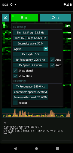 GGMorse Screen 3