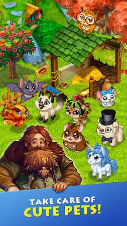 Game screenshot Farmdale: farming games & town apk download