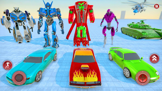 US Helicopter Robot Car Game 1.0 APK + Mod (Unlimited money) untuk android