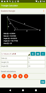 Triangle Calculator - Real-time drawings