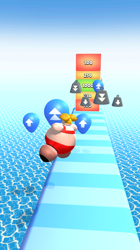 Android application Inflate Rush screenshort