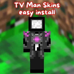 TVman Skin For Minecraft PE