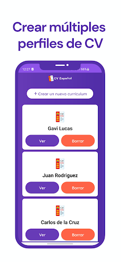 CV Spanish PDF Screen 3