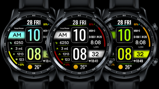 DIGI STRUMAN URX134 Watch face screenshot 1