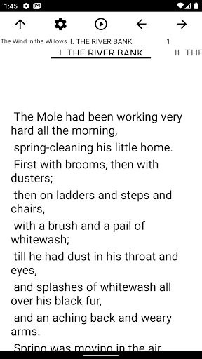 Book, The Wind in the Willows Screen 2