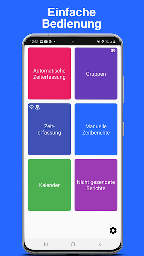 Android application McTime screenshort