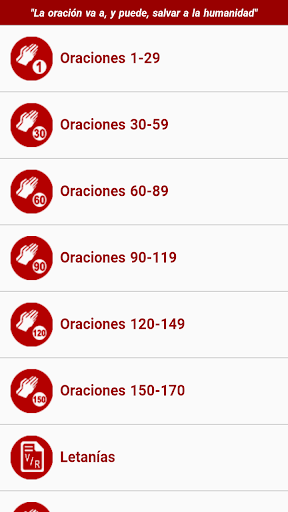 Cruzada de Oración Screen 2