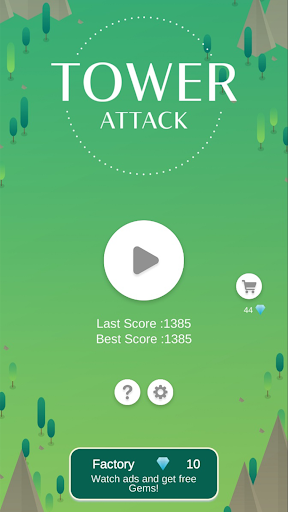 Android application Tower attack screenshort