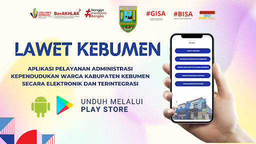 Android application Lawet Kebumen screenshort