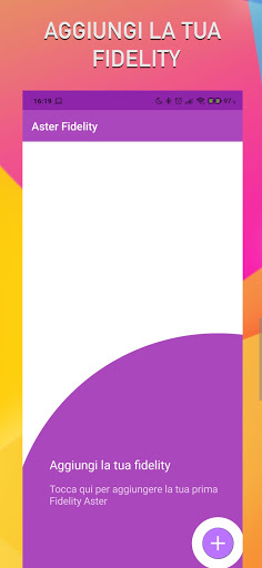 Android application Aster Fidelity screenshort