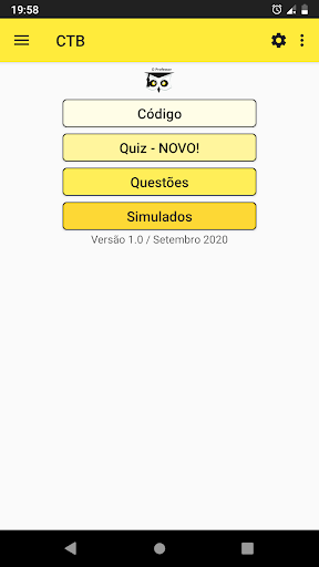 Android application CTB 2024 - Lei nº 9.503 screenshort