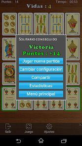Captura de Pantalla 12 Solitarios de cartas españoles android