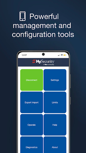 HySecurity Installer App Screen 2