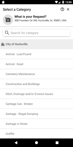 Huntsville Connect Screen 3