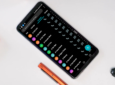 Screenshot 5 [UX6] G8 Black Theme for V20 G android
