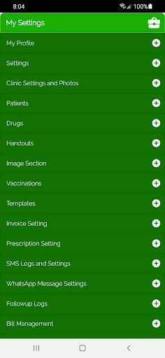 PEN Clinic for Doctors Screen 3