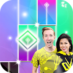 Cover Image of Herunterladen Chad & Vy Piano Tiles Game  APK