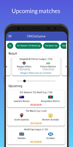 Android application CricInclusive: Fantasy teams screenshort