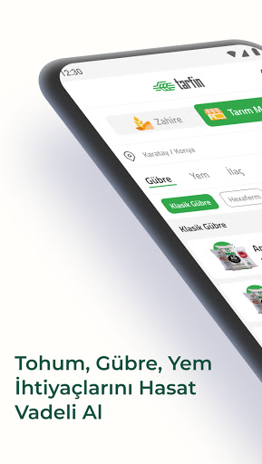 Android application Tarfin screenshort