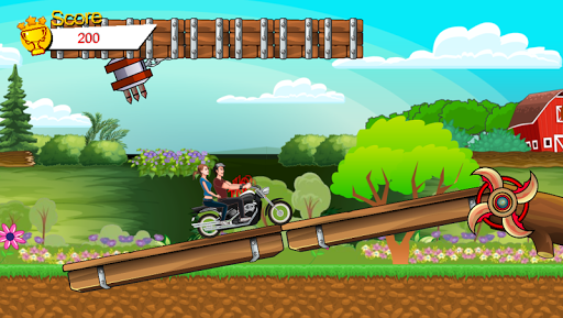 Android application Hill Motor Racing screenshort