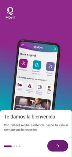 Android application QMóvil screenshort