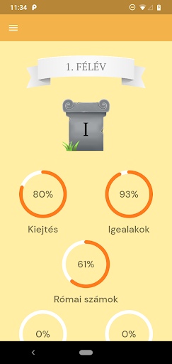 Android application Jogi Latin screenshort
