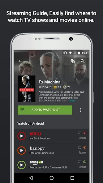 A&E for Android TV APK + Mod for Android.