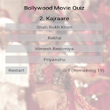 Bollywood movies quiz trivia icon