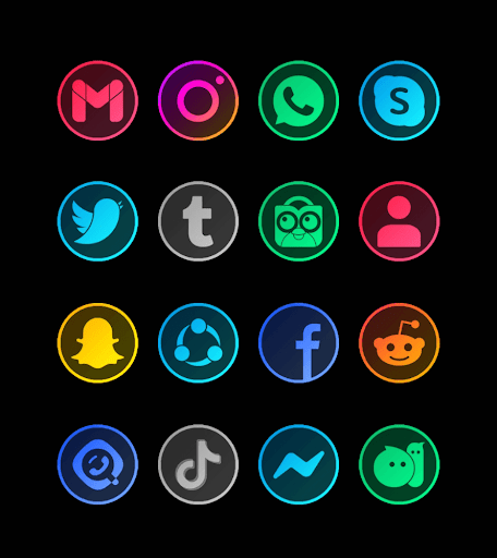 Screenshot of Circle Clear Icon Pack