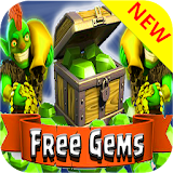 Free Gems Clash of Clans-Prank icon