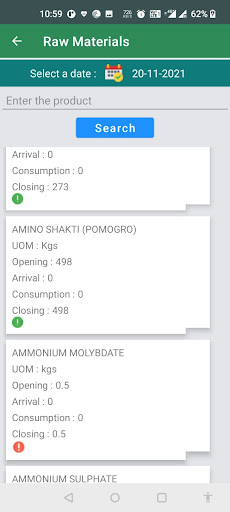 Sat2ERP Screen 3