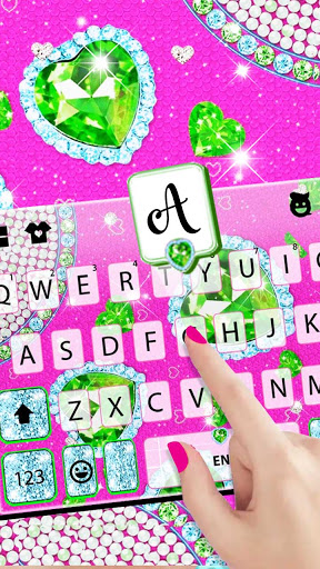Android application Jewel Lux Keyboard Background screenshort