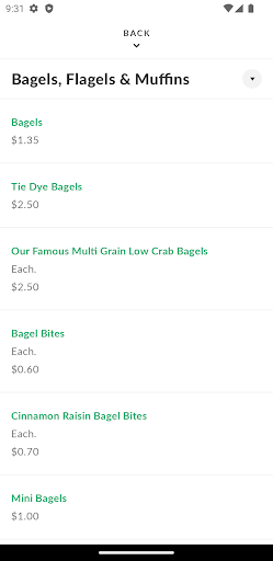 Bagel Boss - Live Locations Screen 3