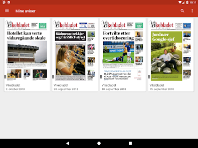 Screenshot 12 Vikebladet Vestposten eAvis android
