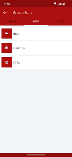 Schulrecht Screen 3