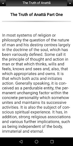 Buddhism: The Truth of Anattā Screen 2
