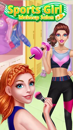 Sports Girl Makeup - Keep Fit - Screenshot 2