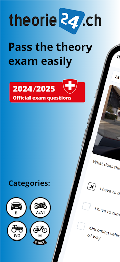 Android application theorie24.ch the original 2024 screenshort