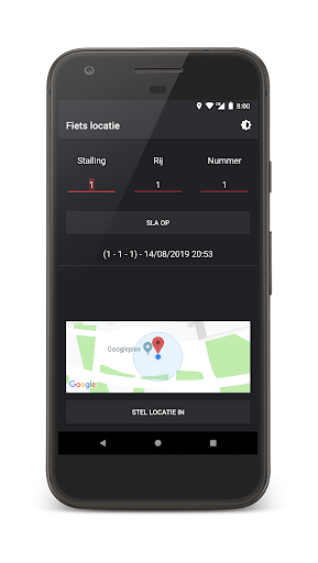 Fiets locatie Screen 3