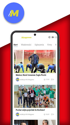 Android application Info Mrągowo screenshort