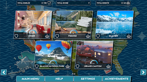 Road Trip USA 2 - West - Puzzle - games