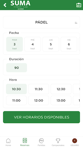 SUMA Pádel Alfafar Screen 3