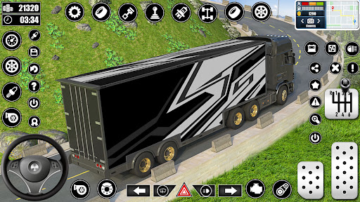 Android application Real Truck Parking Games 3D screenshort